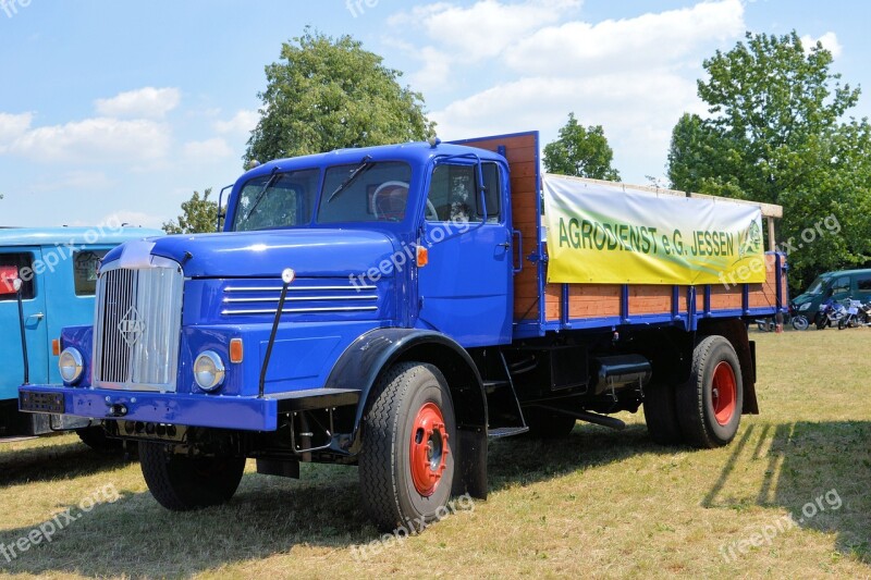 Truck Historically Oldtimer Ifa-h6-h6z Ifa