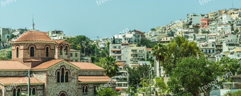 Athens Greece Architecture Cityscape Travel