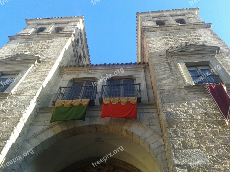 Toledo Spain Castle Valley Medieval