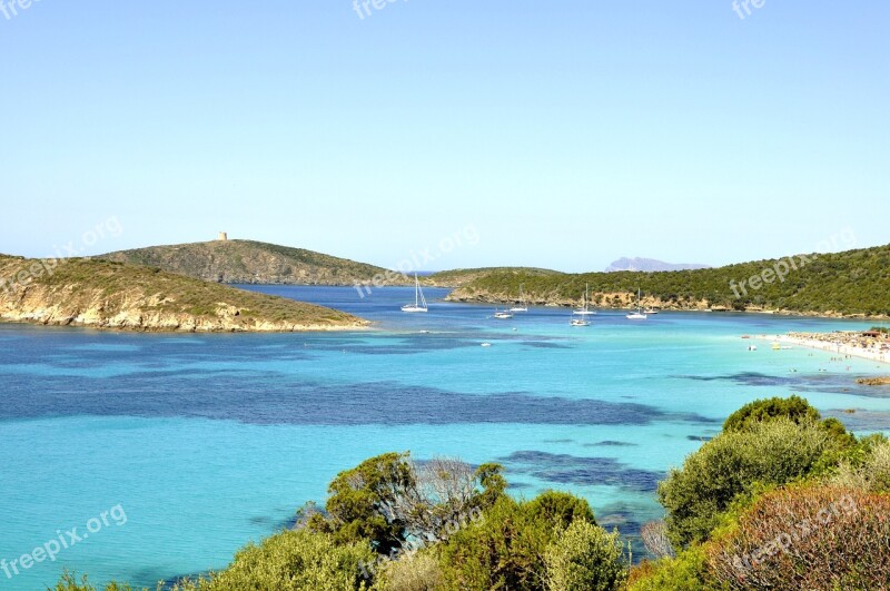 Sardinia Beach Landscapebay Sea Free Photos