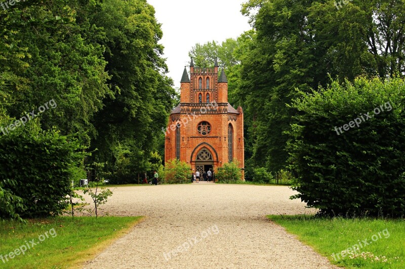 Ludwigslust-parchim Castle Park Building Tower Places Of Interest