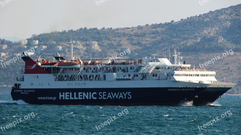 Ferry Boat Ship Sea Transport