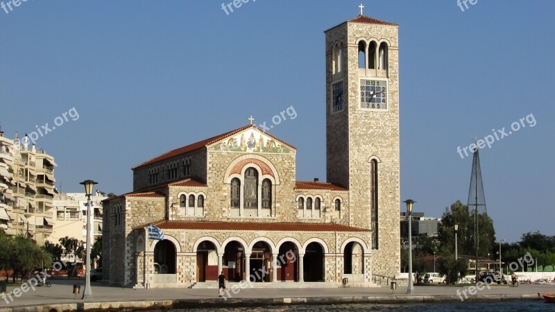 Greece Volos Ayios Konstantinos Church Orthodox