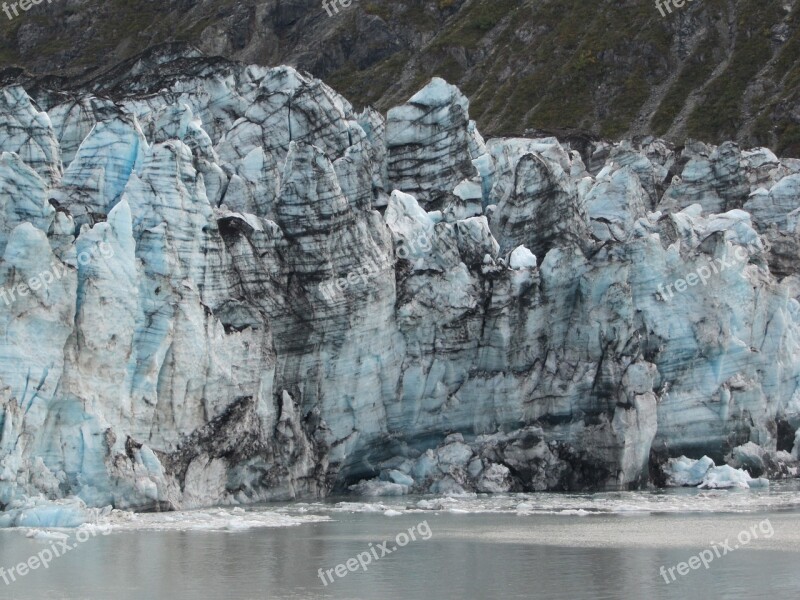 Glacier Ice Arctic Frozen Majestic