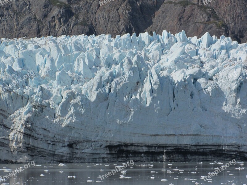 Ice Glacier Winter Wilderness Frozen