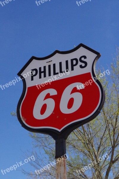 Phillips 66 Gas Pump 66 Phillips