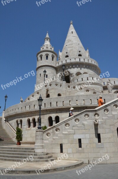 Budapest Fishing Bastion The Walls Free Photos