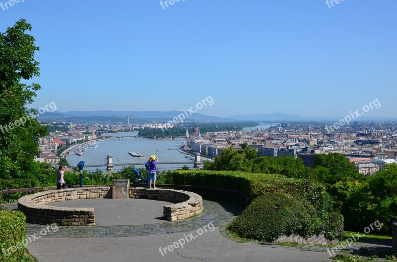 Budapest Gellért Hill The Parliament Free Photos