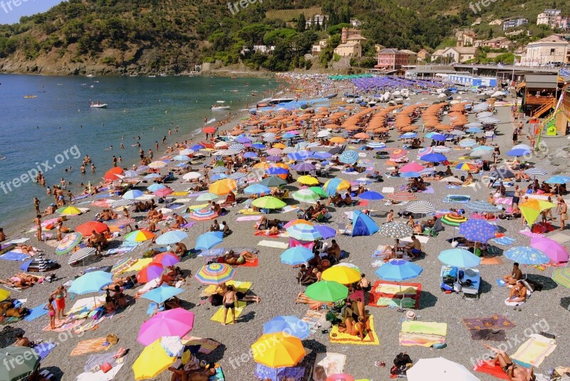 Sea Umbrellas Beach Costa Holidays