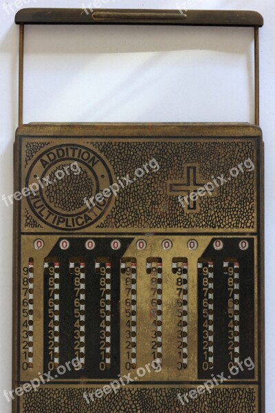 Addiator Mechanical Calculator Add Subtract