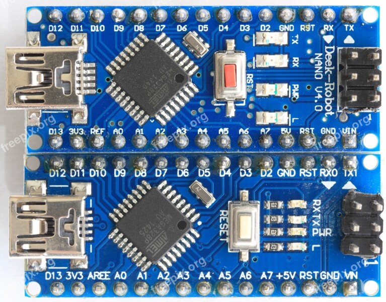 Arduino Nano Processor Chip Pcb