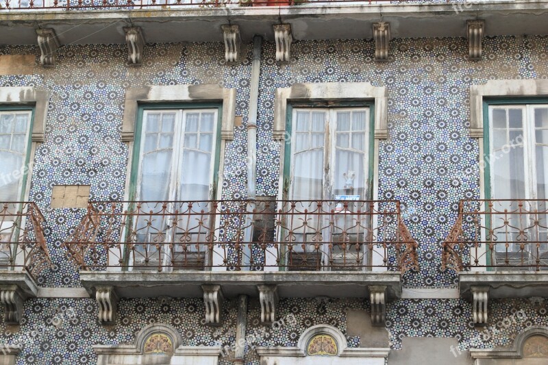 Portugal Lisbon Lisboa Architecture Tiled