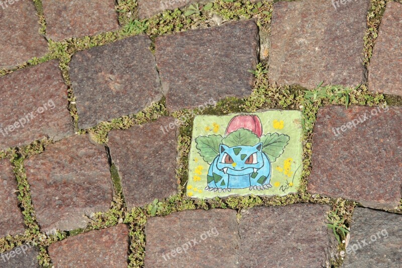 Italy Bardolino Pokemon Paving Stone Free Photos