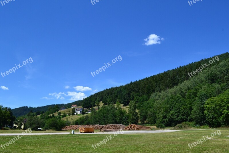 Summer Holiday Black Forest Mountains Free Photos