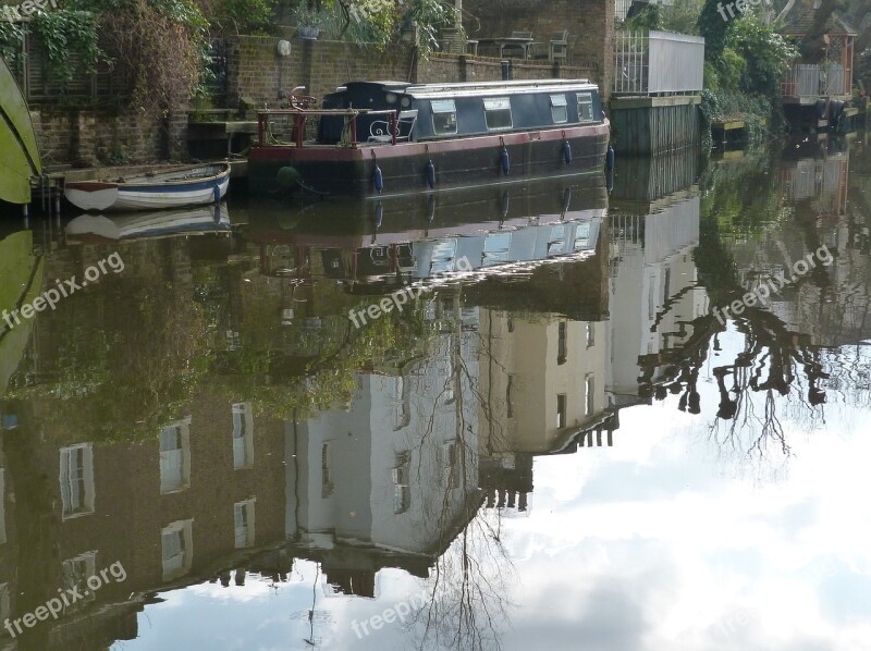 Camden Town Canal Boats Camden London