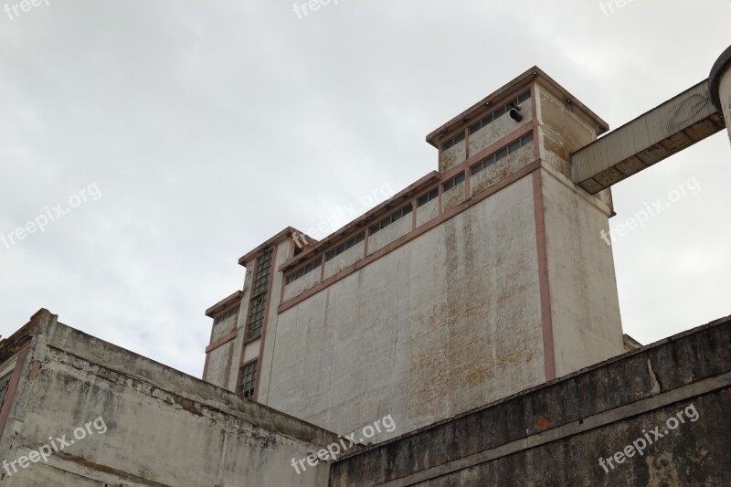 Portugal Faro Abandoned Factory Building