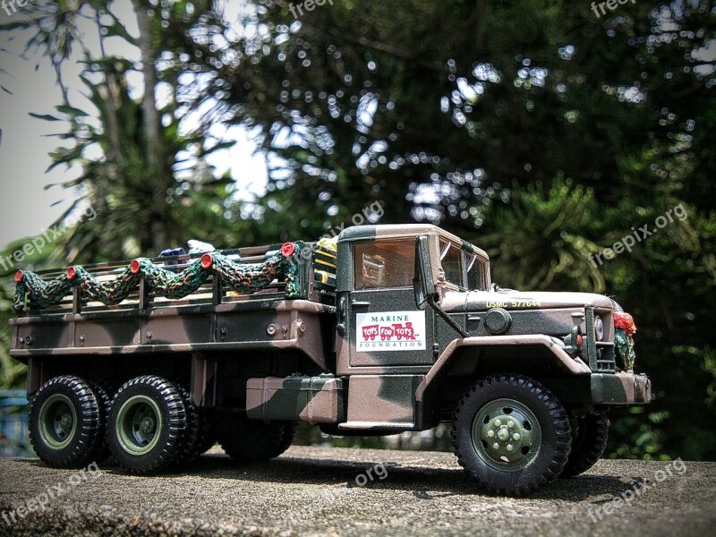 Truck Diecast Military Free Photos