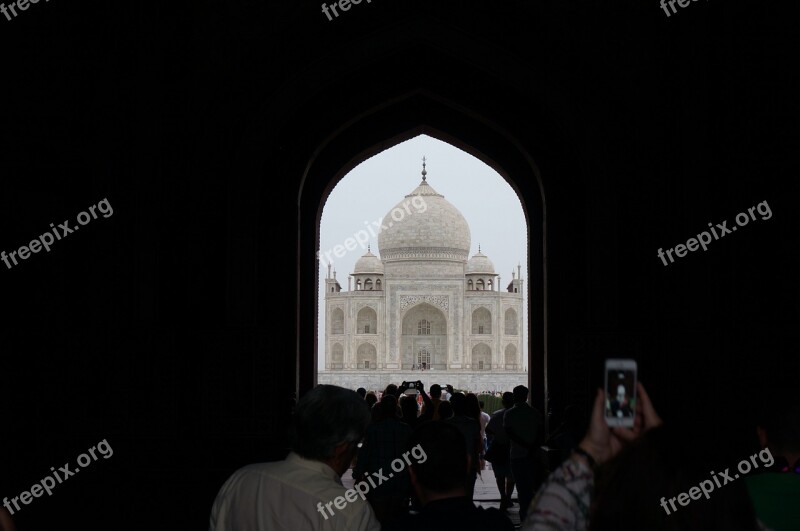 India Taj Mahal Culture Banita Tour Monument