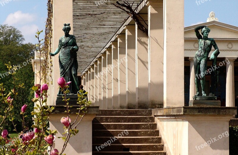 Potsdam Park Park Sanssouci Figure Garden