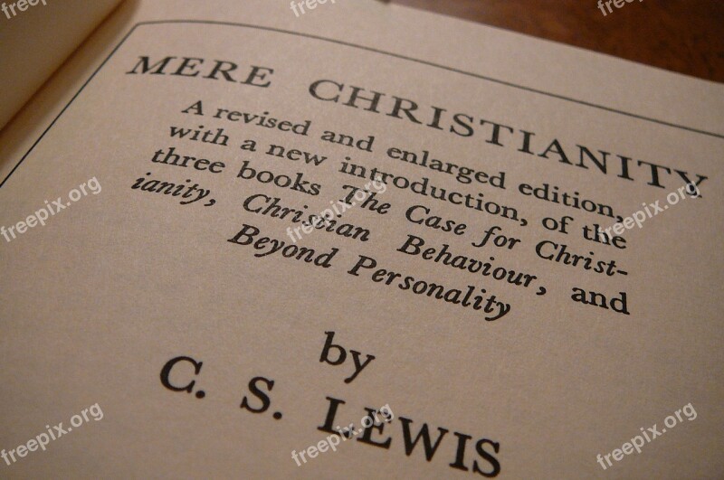 Mere Christianity Cs Lewis Author Book Pages