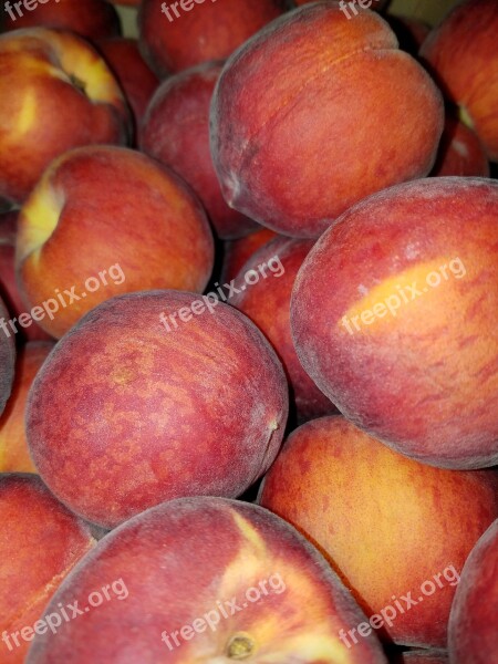 Peach Peaches Fruit Food Fresh