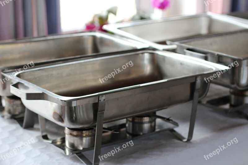 Food Warmers Pans Pans Party Service Catering Buffet