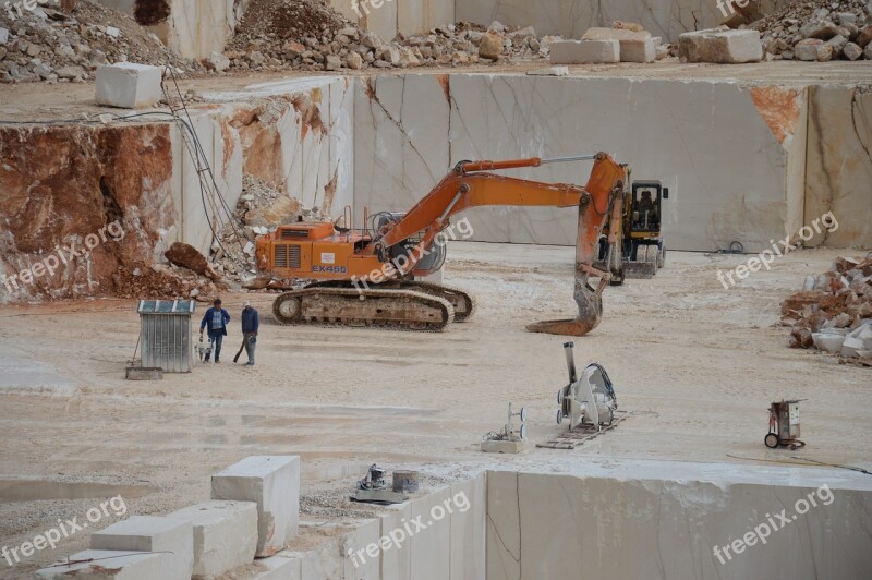 Quarry Stone Rock Work Machine