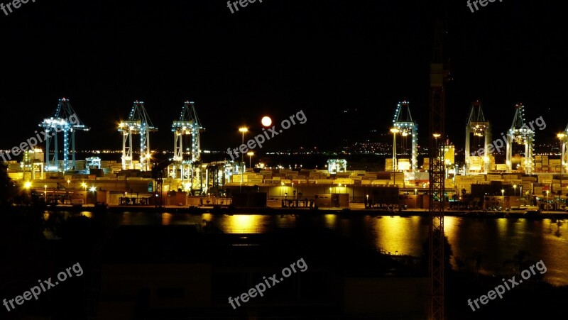 Algeciras Gibraltar National Holiday Fireworks Night