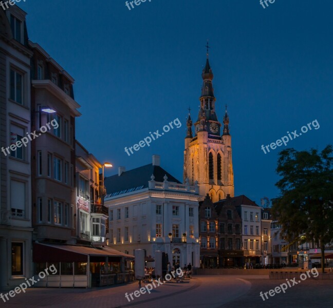 Kortrijk Downtown Kortrijk Belgium Kortrijk Centrum City ​​center Historic Town