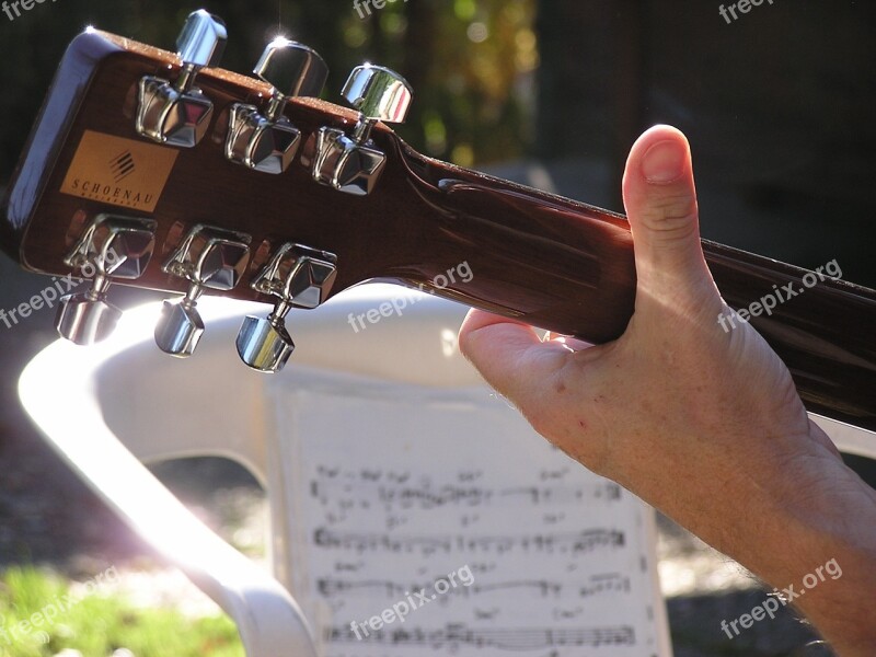 Acoustic Guitar Music Musician Free Photos