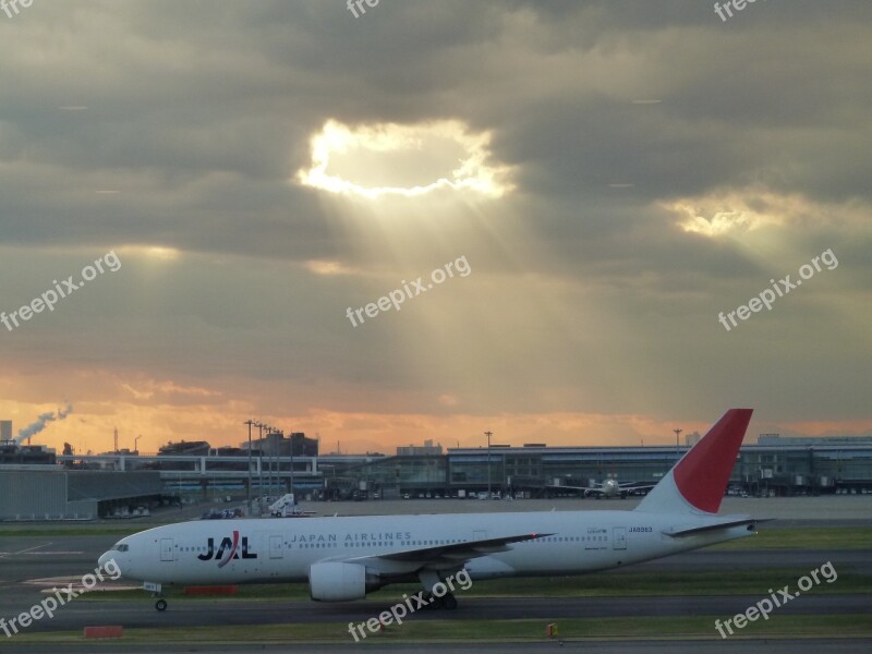 Sky Jet Cloud Spot Free Photos