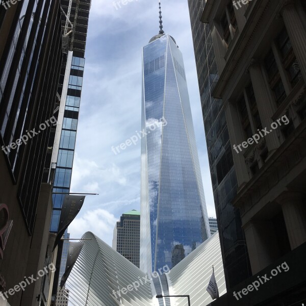 Freedom Tower Nyc Lower America Financial