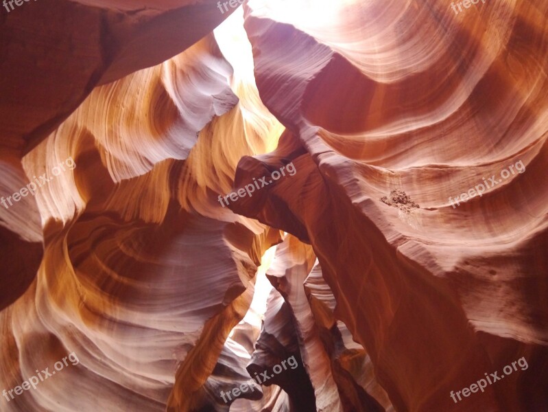 Natural Cave Antelope Canyon Free Photos