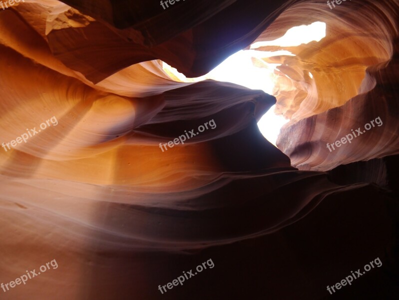 Natural Cave Antelope Canyon Free Photos