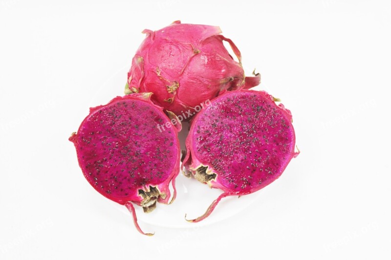 Pitaya Fruit Purple Asia Tropical