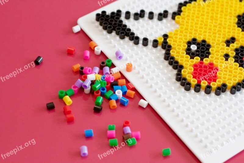 Fuse Beads Perler Beads Perler Pikachu Pokemon