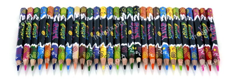 Colour Pencils Paint Colored Pencils Pens Crayons