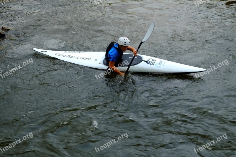 Canoeing Boat Water Paddle Kayak