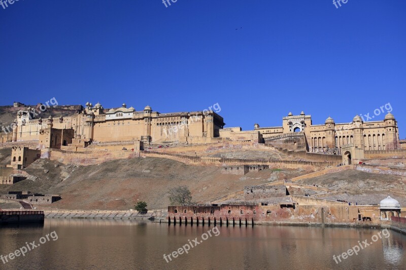 Amber Fort Jaipur Rajasthan Fort The Palace