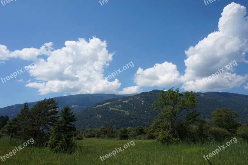 Interlaken Nature Sky Mountains Forest