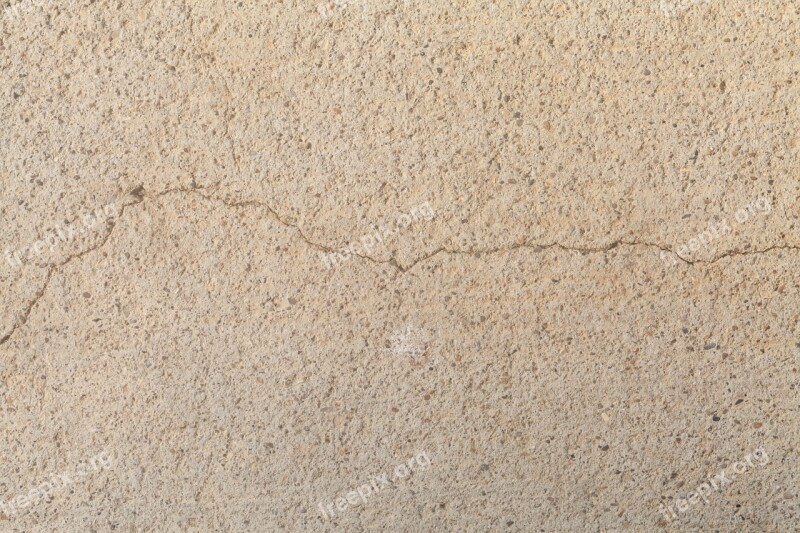 Background Concrete Cracked Texture Brown