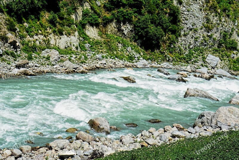 River Water Nature Landscape Outdoor