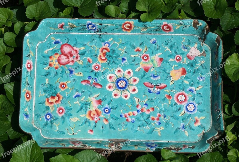 Antique Tray Tray Antique Old Decoration