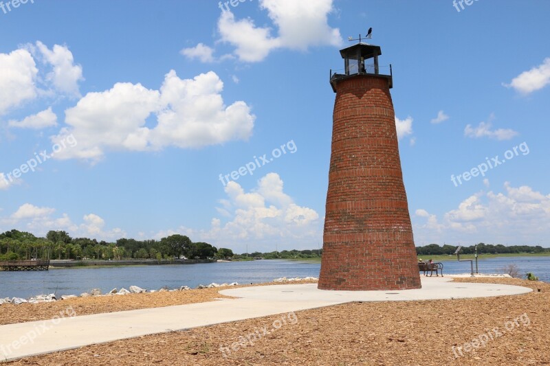 Lighthouse Osceola County Florida Kissimmee Lake