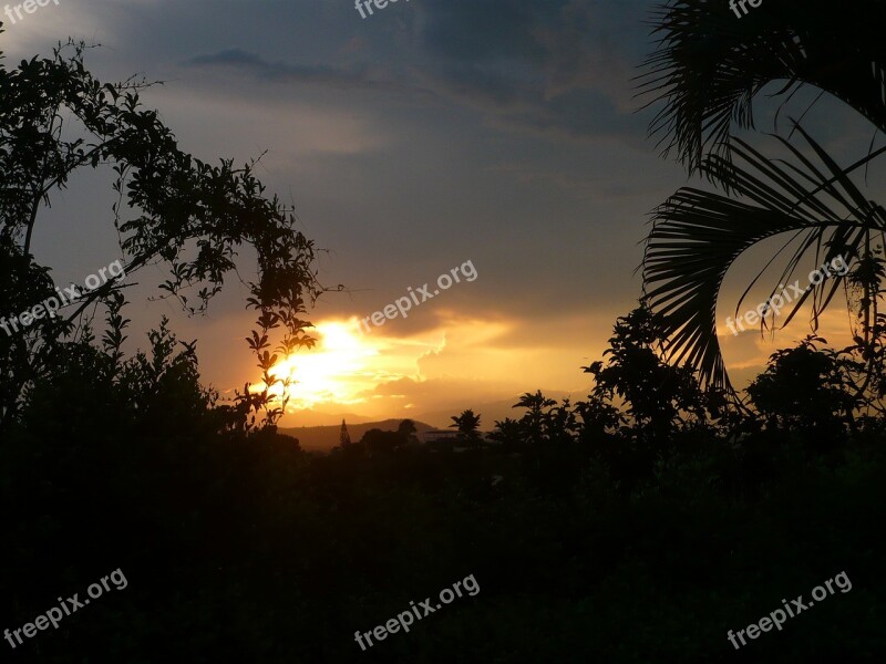 Landscape Colombia Nature Sunset The Sunset