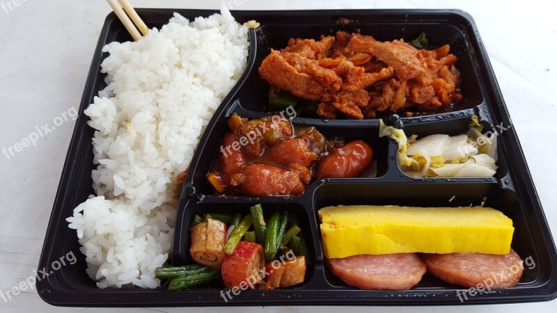 Packed Korea Lunch Lunch Box Baek Jong-won Paik's Lunch