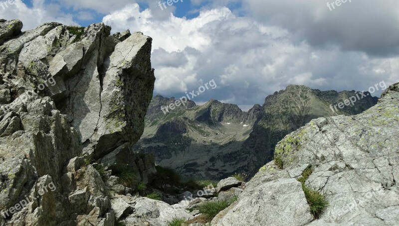 Mountains Rocks Tatry Landscape Nature