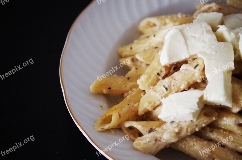 Pasta Meal Lunch A Bowl Cooking