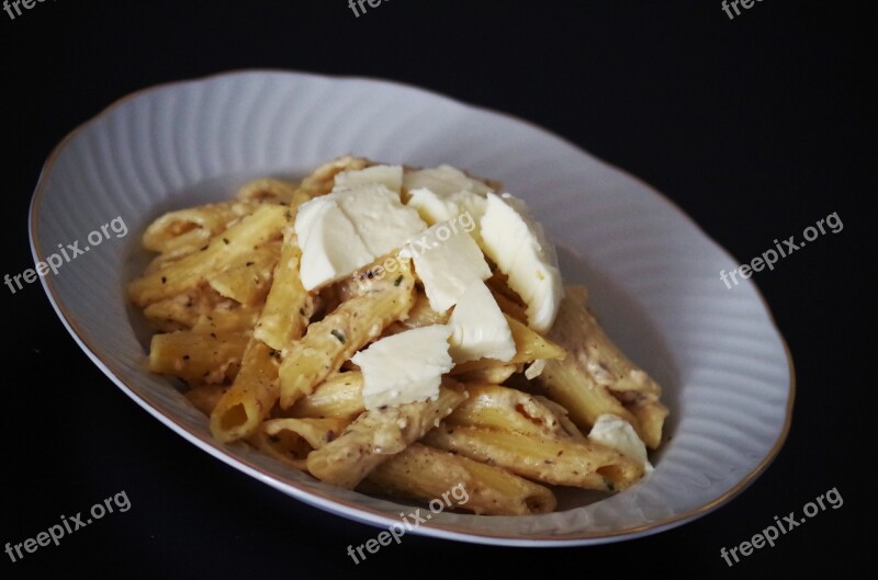 Pasta Meal Lunch A Bowl Cooking