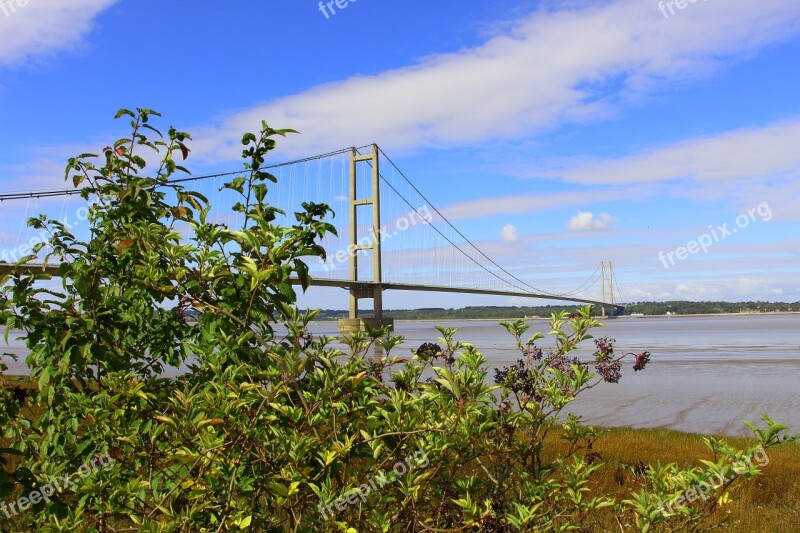 Bridge Humber Suspension River Hull